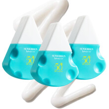 3PCS Sunscreen SPF 50 Waterproof Lotion for Face and Body, Travel Size NonGreasy Mineral Sunblock 1.05oz