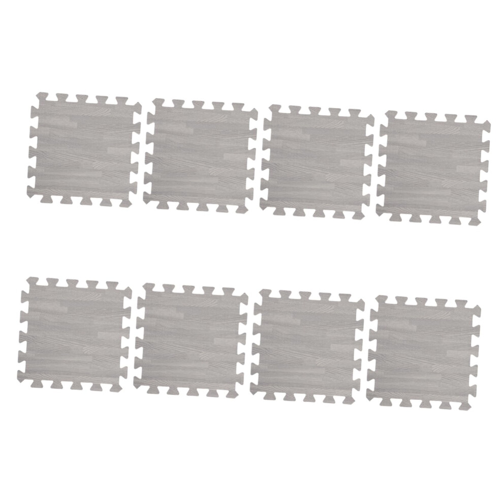 Foam Play Mat 8pcs Interlocking Floor Mats for Kids NonSlip Cushioned Tiles for Home Gym and Play Area
