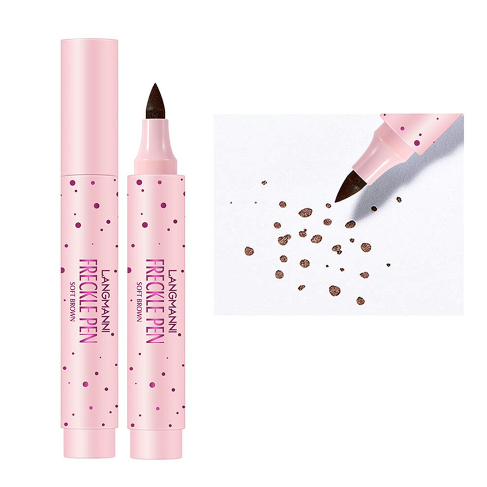 Dark Freckle Pen With Precise Fine Tip, Natural Longlasting Waterproof Freckle Makeup For Skin
