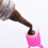 Pink Disposable Tattoo Ink Caps 50 Pack Spill Resistant Plastic Cups for Permanent Makeup 3