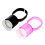 Pink Disposable Tattoo Ink Caps 50 Pack Spill Resistant Plastic Cups for Permanent Makeup 2