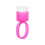 Pink Disposable Tattoo Ink Caps 50 Pack Spill Resistant Plastic Cups for Permanent Makeup 4