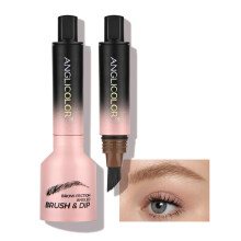Eyebrow Gel Pencil with Angled Brush and Long Lasting Liquid Eyebrow Pen for Natural HairLike Strokes