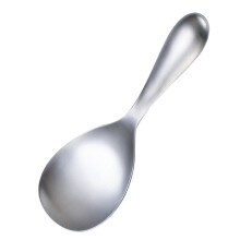 Stainless Steel Serving Spoon 304 Large Rice Spoon with Ergonomic HeatResistant Handle for Home and Restaurant