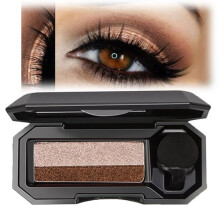 Waterproof Two Tone Eyeshadow Palette, Pigmented Dual Color Gradient, Shade #2
