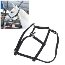 Mors équestre en nylon, ajustable, taille M, convient pour une hauteur de 1,10 à 1,30 m
