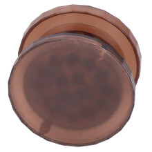 Portable Bait Grinder Box for Fishing Pelets, 102x56mm Brown