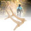 Adjustable Solid Wood Cycle Stand Non-Slip Stable Portable Support 4