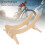 Adjustable Solid Wood Cycling Stand Non Slip Portable Support 5
