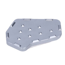 Estensione del pedale del freno in lega di alluminio per motociclette che migliora la stabilità. Pedale del freno allargato con dentellature