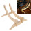 Adjustable Solid Wood Cycle Stand Non-Slip Stable Portable Support 14