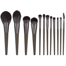Luxuriöse Make-up-Pinselkollektion mit schickem, modischem Design, weichen Nylonborsten für komfortable Anwendung und Qualitätsgarantie.