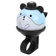 Cute Unique Look Kids Bike Bell 360 Rotatable Cartoon Cycling Bell Loud Clear Ring Premium Quality Non Slip Groove Design Universal Fit Safety