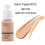 Foundation Concealer Control Oil Control, Αδιάβροχο Μακράς Διάρκειας Απαλό Ματ Υγρό Μακιγιάζ με 2