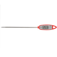 Compact Digital Meat Thermometer For Home Kitchens, Enhanced Usability With Auto-Rotation Screen And To Conversion, Fast And Accurate Cooking
