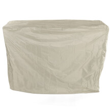 190T Silver Coated Table Tennis Cover Beige