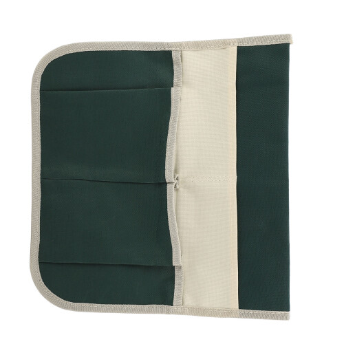 Gardening Bench With Two Large Tool Pouches And Folding Garden Seat Functionality, Keep Tools Organized In Soft Material Organizer Bag 2