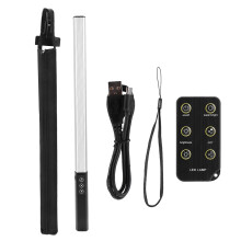 Professional Lighting Requirements Portable Fill Light Rechargeable LED Light Wand With Remote Control Color Temperature Adjustment For Studio And On