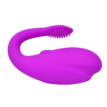 Waterdichte clitorisstimulator voor vrouwen, G-spot vibrator met afstandsbediening en zachte siliconen constructie, ergonomisch ontworpen