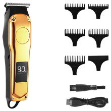 Hair Clippers for Men Cordless Long Battery Life Professional Barber Trimmer Sharp Stainless Steel Blade