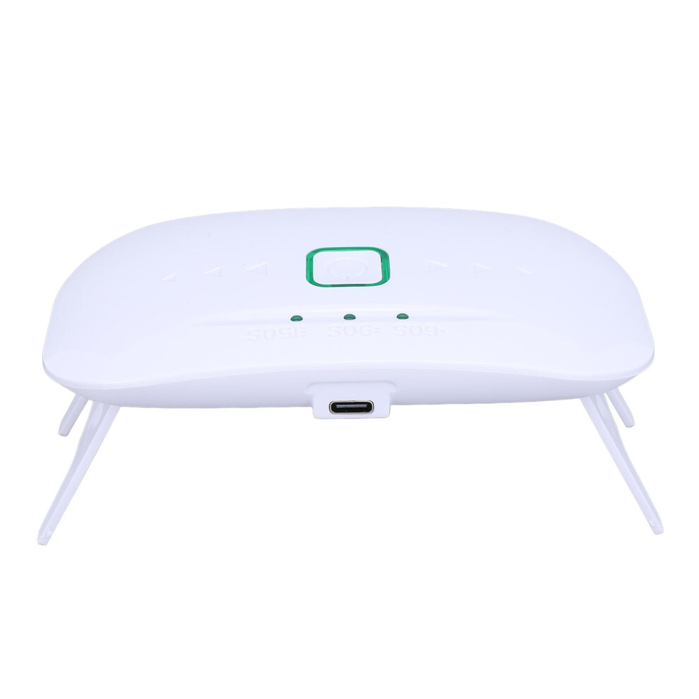 Light Resin Curing Lamp With Dual Led Source, 3 Timer Modes, Fast Cure For Gel Nails And Crafts