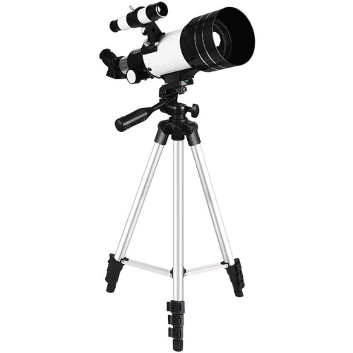 Astronomical Telescope 70mm Refractor for Beginners Kids with Tripod Backpack Bright Optics