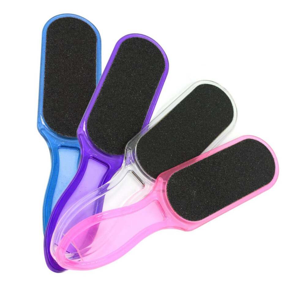 DoubleSided Foot File Kit 4 Pack Large Pedicure Rasp for Callus Removal and Smooth Feet