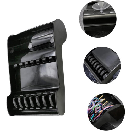 Salon Scissors Organizer Case for Barbershop Storage Elegant Holder 2