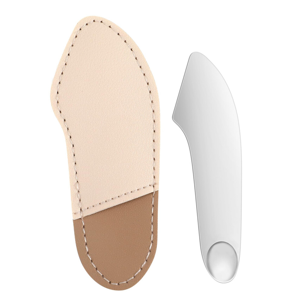 Stainless Steel Makeup Spatula for Hygienic Foundation Mixing and Precise Cosmetic Application