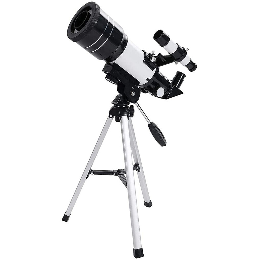 Astronomical Telescope 60Mm Optics With Stable Aluminum Tripod For Beginner Moon Observation 9113335752627