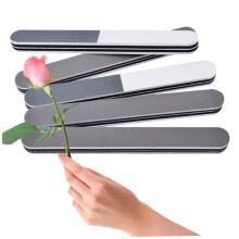 5pcs Nail File and Buffer Set Dual Sided for Manicure Pedicure Natural Acrylic Nails
