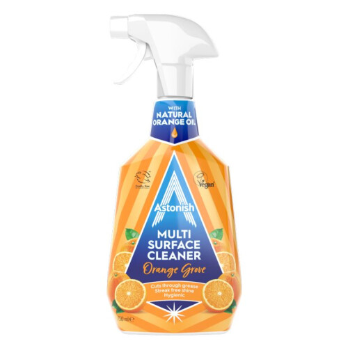 Astonish Astonish - Multi Surface Cleaner 750ml - Orange Grove