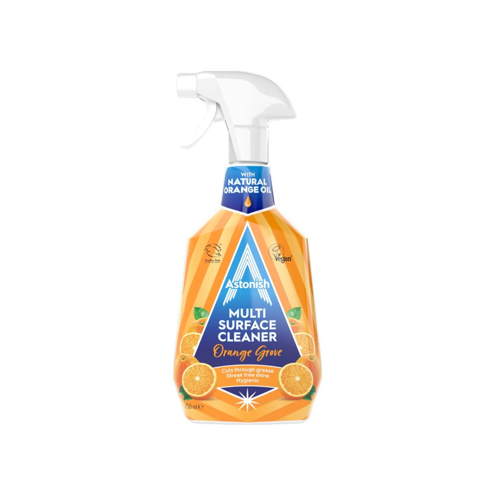 New Astonish - Multi Surface Cleaner 750Ml - Grove Orange