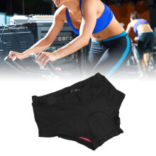 3D Padded Women Cycling M Black Underwear