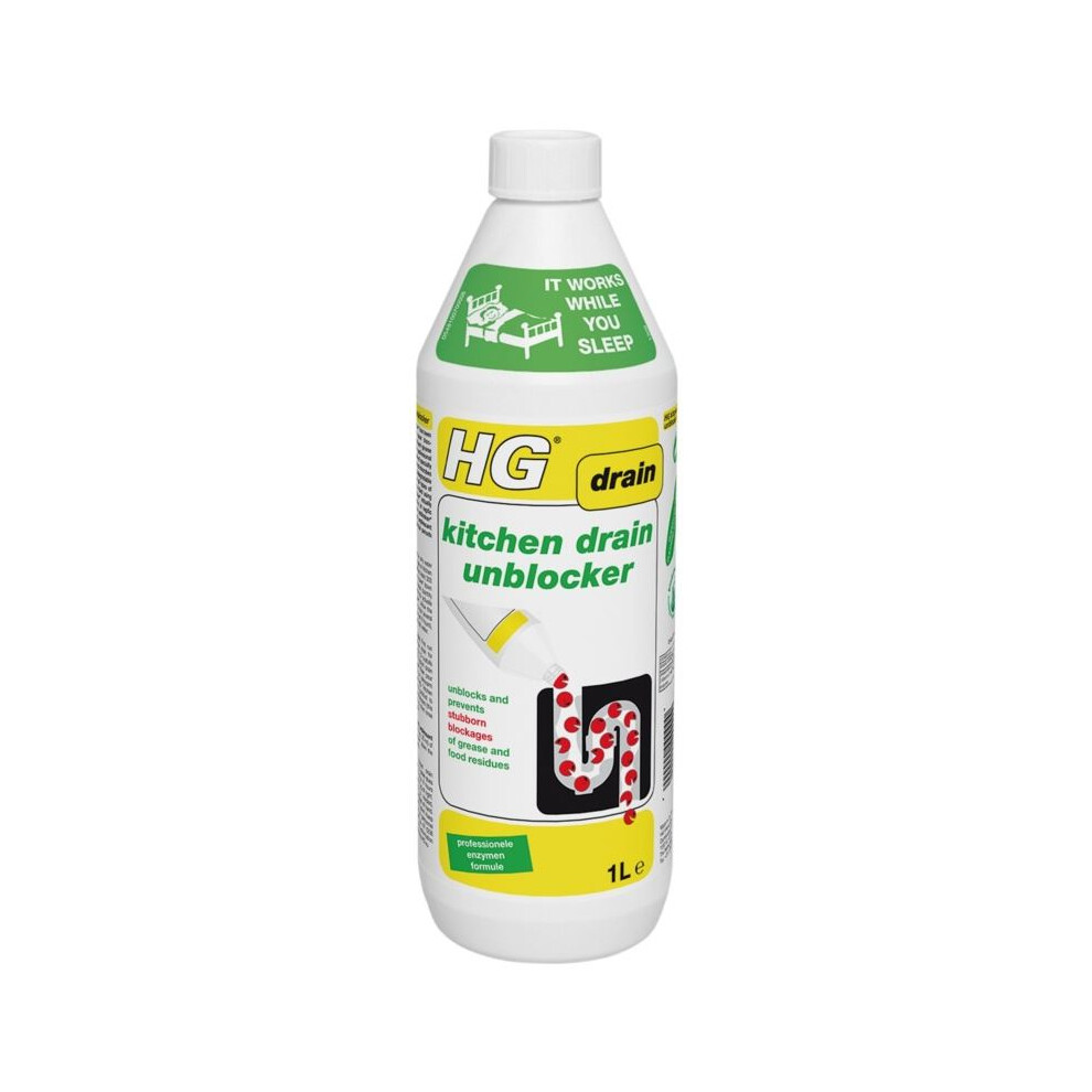 New Hg - Kitchen Drain Unblocker - 1L