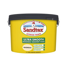 Sandtex - Smooth Masonry Paint 10L - Magnolia