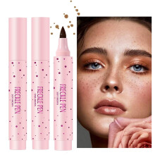 Freckle Pen Waterproof Longlasting Soft Brown Fine Tip for Natural Lifelike Sunkissed Makeup