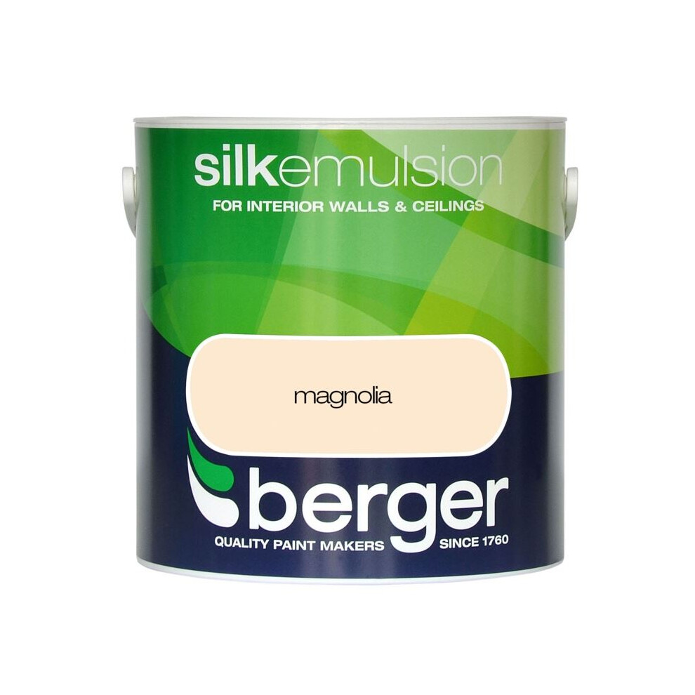 Berger - Silk Emulsion 2.5L - Magnolia 5010131341267