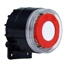 12V Decibel Alarm Siren with Flashing Light Buzzer Speaker for Security and Industrial Safety