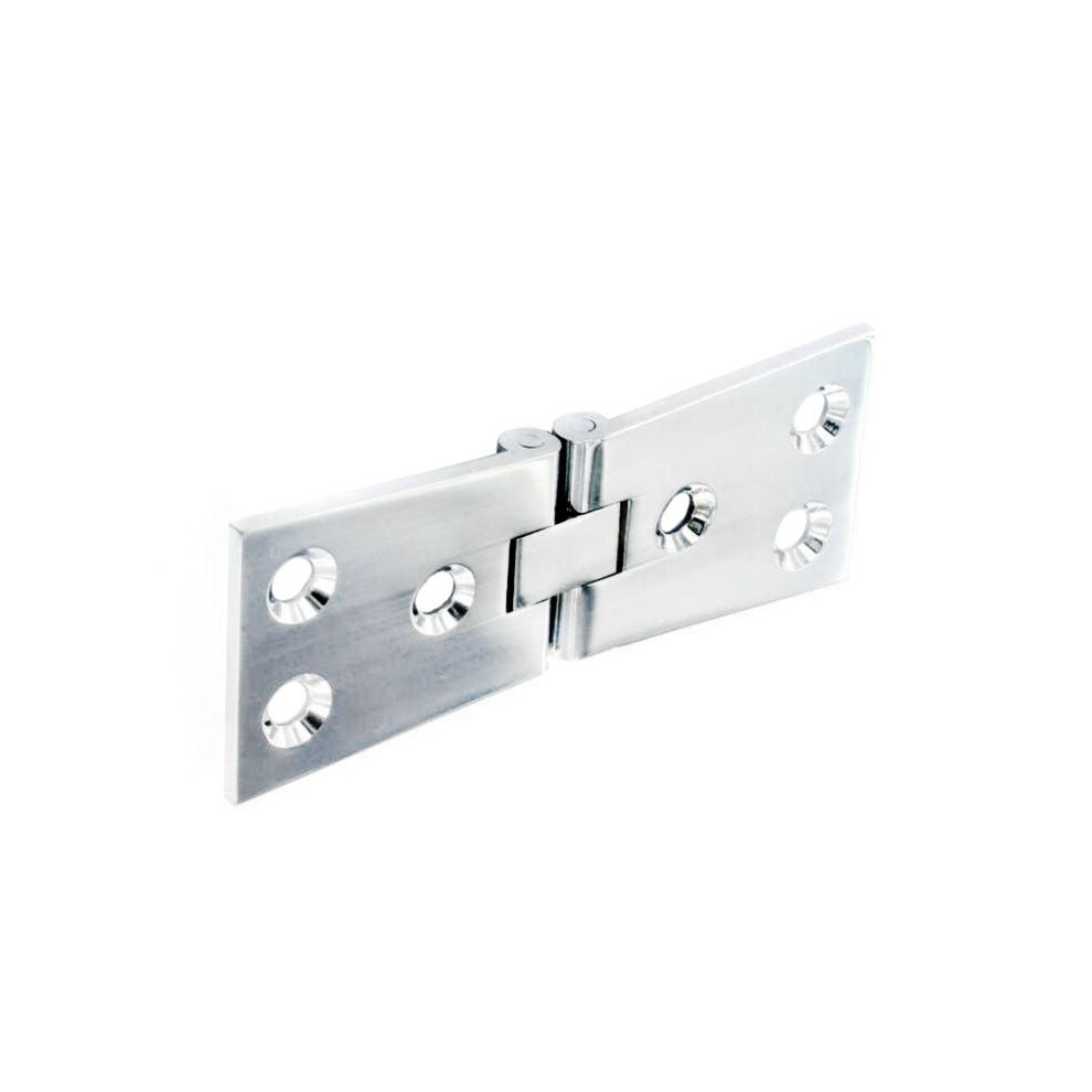 Securit - Chrome Counterflap Hinges - 100Mm 5019923142860
