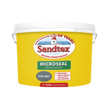 Sandtex - Smooth Masonry Paint 10L - Slate Grey