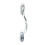 Securit - Chrome Sash Handle - 125mm 1