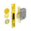 Securit - 5 Lever Deadlock BS3621 Brass - 63mm 2