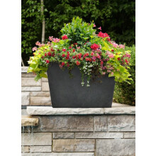 Primeur - Sonata Trough Planter - Steel Grey 50cm