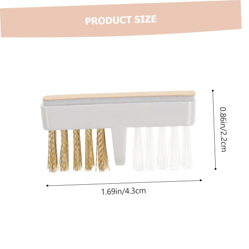 Copper Wire Nail Drill Bit Cleaner Brush for Manicure MultiTool Precision Debris Removal 1