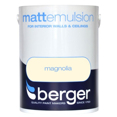 Berger - Matt Emulsion 2.5L - Magnolia