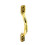 Securit - Brass Sash Handle - 125mm 2