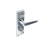 Securit - Chrome Flat Bathroom Handles (Pair) - 150mm 2
