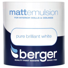 Berger - Vinyl Matt 1L - Pure Brilliant White