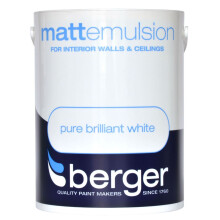 Berger - Vinyl Matt 5L - Pure Brilliant White